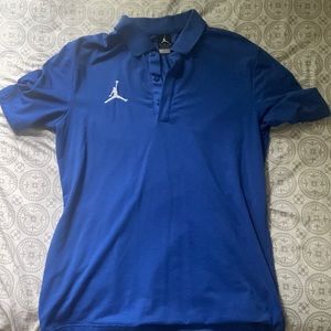 Blue Jordan Mens Polo